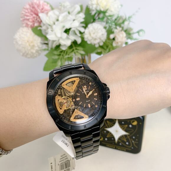 Fossil BQ2788 Privateer Twist Black Stainless Steel Watch - Picture 2 of 8